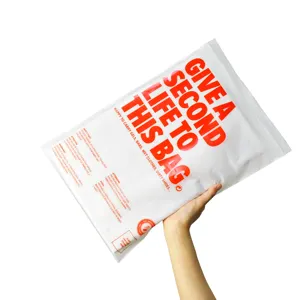 कस्टम पीएलए biodegradable मक्का स्टार्च बैग खाद जिपर प्लास्टिक बैग के साथ घुटन चेतावनी