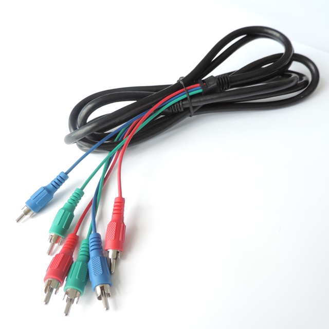 3RCA Male to 3 RCA Male Composite Audio Video AV Cable Plug 3X RCA 1.5M 3M 5M 10M 15M 20M 10 FT Wire Harness Factory