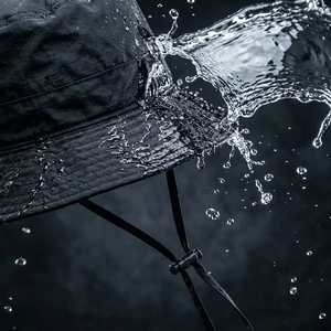 Chapeau Bob en Nylon Imperméable à Séchage Rapide avec Sangle Mentonnière Réglable pour Pêche, Randonnée, Protection Contre la Pluie, Unisexe - Product Image 3