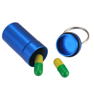 Llavero con Caja para Pastillas de 52x22 mm, Metálico, Impermeable, para Farmacia - Product Image 4