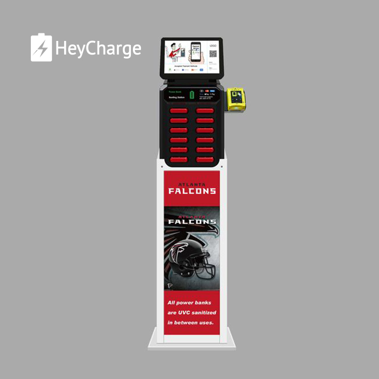 12 Slots Charging Station with screen