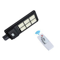 Lumières solaires de capteur de radar de lumen élevé de réverbère solaire intégré élevé de lux 100W 200W 300W avec la télécommande
