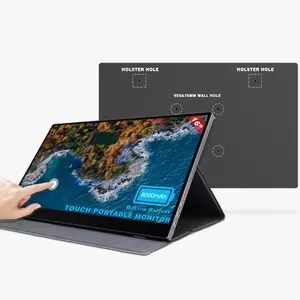 16 Inch 1080P Ondersteuning Muurbevestiging Draagbare Type-C Monitor Full Hd Touch Screen Game Ingebouwde Batterij Laptop Scherm Extender