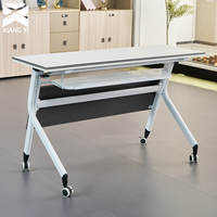 Table pliable, table de bureau, table de conférence modulaire, table pliante, table de réunion, table de formation, bureau de réunion
