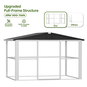 גמישות ועמידות חיצונית אחסון חיצוני ברזל סככת כלי פלדה - Product Image 4