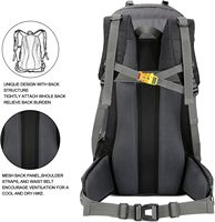 Sac à dos de randonnée et de camping imperméable TooWang 60L avec housse de pluie, grand sac à dos de voyage sportif d'extérieur pour l'escalade