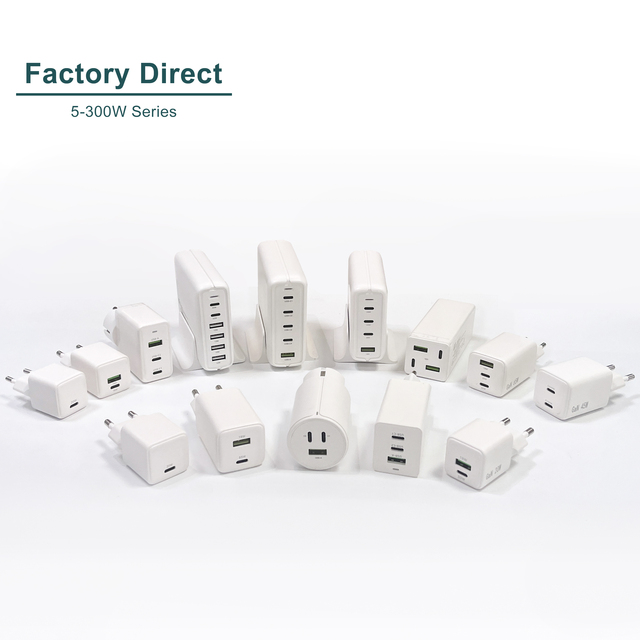 Hot Selling GRS BSCI Wall Plug CB CE KC Certificate 20W 25W 30W 45W 65W 100W GaN Phone Fast Type USB C Wall Charger