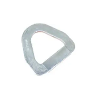 Matériel de haute qualité métal D Ring O Ring acier Triangle forgé D-Ring pour sangle