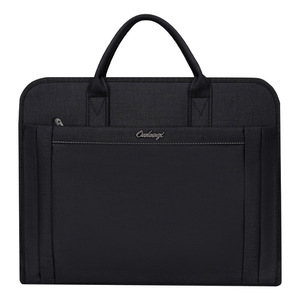 Oukchi <b>Document</b> <b>Bag</b> Oxford Cloth 38.5x31x7cm Double Layer Large Capacity Office Business <b>Bag</b> - Product Image 5