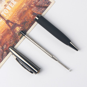 Stylo à bille promotionnel en métal couleur canon de fusil avec logo personnalisé pour cadeau - Product Image 3