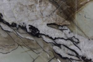 Dalles de quartzite naturel de luxe, dalles de marbre vert polies, comptoirs de cuisine modernes, carreaux muraux et de sol - Product Image 5