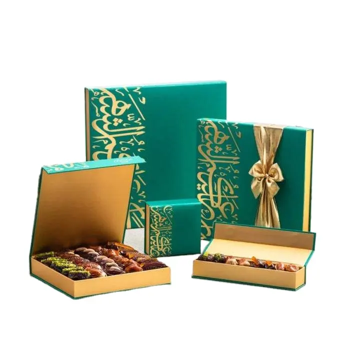 Scatola di imballaggio di cioccolato con Logo personalizzato lussuosa scatola regalo di caramelle magnetiche scatole di carta rigida al cioccolato per cioccolato