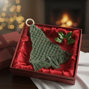 <span class=keywords><strong>Attrape</strong></span>-rêves <span class=keywords><strong>en</strong></span> macramé vert, décoration murale tissée bohème avec franges et <span class=keywords><strong>anneau</strong></span> <span class=keywords><strong>en</strong></span> <span class=keywords><strong>bois</strong></span> pour chambre ou salon - Product Image 4