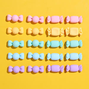 <span class=keywords><strong>Mini</strong></span> cabujones de resina con forma de lazo para el pelo, accesorios de bricolaje para álbum de recortes, decoración de teléfono - Product Image 5
