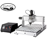 Zhong Hua Jiang Hobby Desktop CNC Router 6040 0.8KW 1.5KW 2.2KW Spindel 3/4-assige CNC frees-, graveer-, boor- en snijmachine
