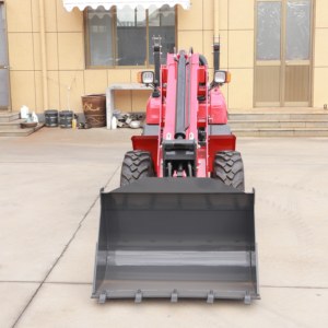 Mini Cargadora de Ruedas Más Vendida en China con Alta Capacidad de Carga de 1 Tonelada y Brazo Telescópico - Product Image 6