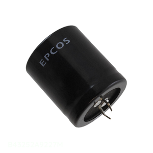 Condensateur à électrolyte aluminium 220 µF 20 % 400 V à fixation par clip (traversant) - Référence fabricant B43252A9227M - Product Image 1