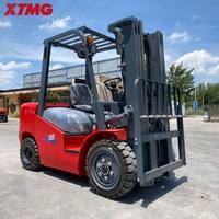 Chariot élévateur diesel XTMG à prix abordable, 3 tonnes, 3,5 tonnes, 5 tonnes, moteur fiable, chariot élévateur autonome pour l'agriculture, exporté dans plus de 120 pays