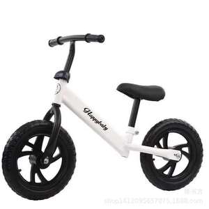 Happybaby Balance <b>Bike</b> 12 Inch For Toddlers Age 2 To 4 Years Metal <b>Frame</b> With Foam Wheels - Product Image 1