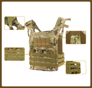 Gilet tattico regolabile gilet <span class=keywords><strong>Molle</strong></span> gilet da caccia all'aperto da combattimento Paintball giubbotto antiproiettile - Product Image 6