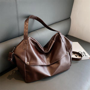 Bolso de <span class=keywords><strong>mujer</strong></span> de gran capacidad en color liso, nuevo estilo 2026, bolso de moda para comercio exterior, elegante y con estilo, bolso de hombro/bolso tote - Product Image 3