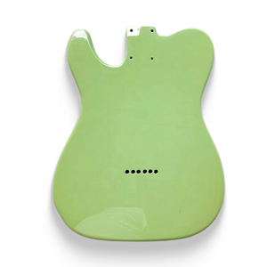 Cuerpo de guitarra TL de tilo verde macizo con acabado personalizado de un proveedor de piezas DIY - Product Image 3