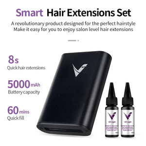 Colla Avanzata per Extension Capelli a <span class=keywords><strong>Bassa</strong></span> Temperatura per Capelli Delicati - Protegge l'Integrità dei Capelli Garantendo <span class=keywords><strong>Massima</strong></span> Durata - Product Image 2