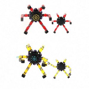 TOYSRUNNER Amazing Supplier Kids Bundle Snap Toy Tracks Wacky Fidget Spinner <b>Magic</b> Puzzle Cube Bike Chain Shape Tracks Wacky - Product Image 3