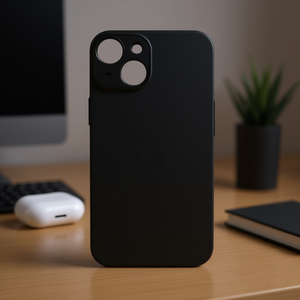 Carcasa Trasera para iPhone 15 Plus, Acabado Negro Mate, Pieza de Repuesto - Product Image 3