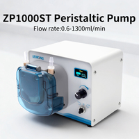 Pompe péristaltique à moteur pas à pas LEIRONG ZP1000ST à grand débit, basse pression, faible bruit, OEM pour dosage en laboratoire