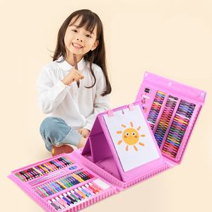 子供向け学校ギフト用品Diy 208個入りクレヨン豊富な水彩画アート絵画セット赤ちゃん用おもちゃ - Product Image 6