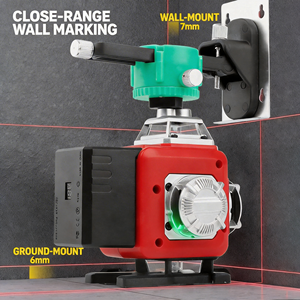 360 °   Niveau <span class=keywords><strong>laser</strong></span> vert auto-nivelant 12 lignes, outil <span class=keywords><strong>laser</strong></span> à lignes croisées avec batterie Li-ion rechargeable <span class=keywords><strong>pour</strong></span> le carrelage - Product Image 5