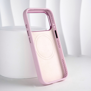 Funda Magnética de Silicona Líquida con Marco Metálico para Lentes, Compatible con iPhone 18 17 16 15 Pro Max, Antigolpes - Product Image 4