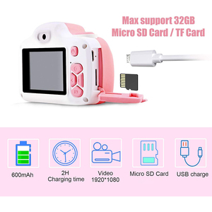 Máy Ảnh <span class=keywords><strong>Mini</strong></span> Kép Cho Trẻ Em 2 Inch Máy Quay Video <span class=keywords><strong>Mini</strong></span> Kỹ Thuật Số Cho Trẻ Em Quà Tặng Máy Ảnh Tự Sướng Cho Trẻ Em - Product Image 5