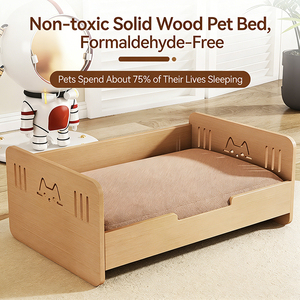 <span class=keywords><strong>Vente</strong></span> directe usine – Nouveau lit canapé surélevé pour animaux <span class=keywords><strong>de</strong></span> compagnie, universel quatre saisons, style simple, amovible, lavable, anti-humidité et respirant - Product Image 2