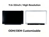 Module d'affichage LCD FHD 32 pouces, panneau LCD TFT 1080P avec taille personnalisable ODM/OEM pour usage industriel et commercial
