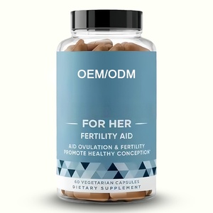 Cápsulas de Fertilidad Femenina, Suplemento de Fertilidad Prenatal, Ayuda a la Ovulación, Regula el Ciclo Hormonal, Equilibrio Hormonal Natural para la Salud de la Mujer - Product Image 1