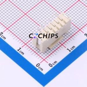 W200113K-6PW2431 Wire-to-Board Pin Header SMD,P=2mm Connector 1x6P 2mm Vertical Mount HY - Product Image 2