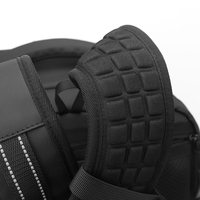 Sac à dos de randonnée unisexe grande capacité, imperméable, antivol, léger en PU, avec fermeture éclair, logo personnalisé, sac à dos pour ordinateur portable étudiant