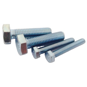Fabricante de Fijaciones, Pernos y Tuercas Hexagonales DIN933HDG, Perno de Acero Inoxidable Galvanizado, Tornillos y Tuercas, Perno M12*80 con Tuerca - Product Image 6