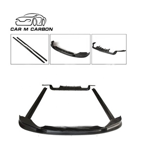 3D de Fiber De Carbone De Voiture kits de Carrosserie pour Série D'entraînement X6 <span class=keywords><strong>M</strong></span> F16 15-16 lèvre Avant Jupes Latérales Diffuseur Arrière - Product Image 2