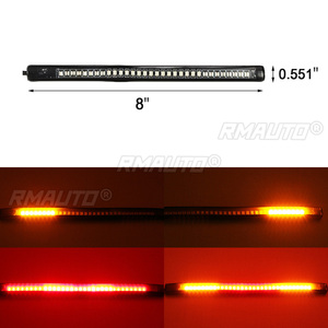 Bande lumineuse de sécurité pour moto 12V, 32 LED, feu arrière, clignotant, flexible, lampe de signalisation pour moto - Product Image 5