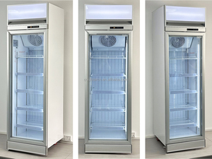Exhibidor de Supermercado, Refrigerador Vertical para <span class=keywords><strong>Coca</strong></span> <span class=keywords><strong>Cola</strong></span>, Congeladores, Enfriador Comercial de Bebidas Frías - Product Image 4