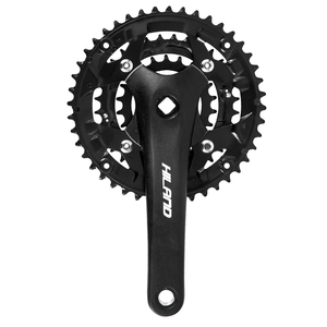Pédalier de VTT JOYSUN en alliage d'aluminium 6061-T6, manivelle 170 mm, plateaux 22T/32T/44T, BCD 104 mm, boîtier de pédalier noir - Product Image 2
