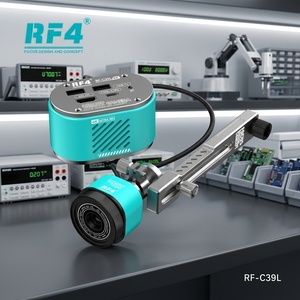 RF4 RF-6565PRO Stéréoscope trinoculaire avec éclairage LED combiné à la caméra thermique double spectre C39L 4K HD - Product Image 6