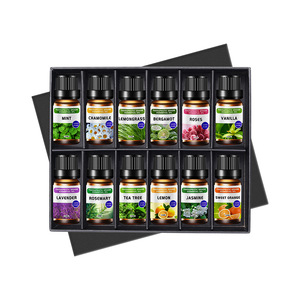 Single Aromatherapy 10ml Essential <b>Oil</b> Set <b>Diffusion</b> Stone Pure Plant-based Fresh Fruity Air Refreshing Deodorization Lasting - Product Image 4