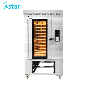 Horno Rotatorio a Gas para Panadería Comercial, Equipo de Panadería Speed Wall Solar <span class=keywords><strong>Gozney</strong></span> para Pizza y Pan, Estufa de 4 Quemadores con Parrilla 50*50 - Product Image 3