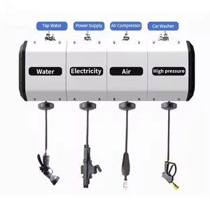 Carrete de Manguera Compatible con Lavadora a Presión Eléctrica, Carrete de Manguera de Acero para Lavadora a Presión Económico - Product Image 2