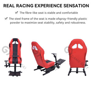 GY030 Support de Pédale Design <span class=keywords><strong>Diy</strong></span> <span class=keywords><strong>Sim</strong></span> <span class=keywords><strong>Rig</strong></span> Simulator Racing Cockpit Seat pour Thrustmaster T300RS TX Racing Wheel,Playstation 2 3,Wii - Product Image 5
