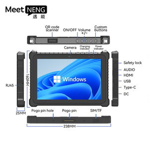 8-inch Y6-N08A công nghiệp gồ ghề Windows10 Tablet PC không thấm nước IP67 8 gam cho công nghiệp Octa <span class=keywords><strong>Core</strong></span> Bộ vi xử lý GSM & 4 gam mạng - Product Image 2